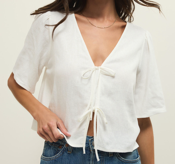 Z-Supply La Belle Linen Top