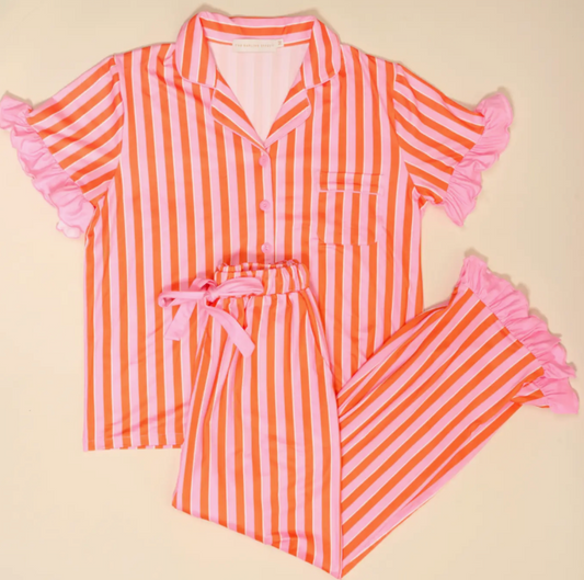 Sicily Stripes Pink Slumber Party