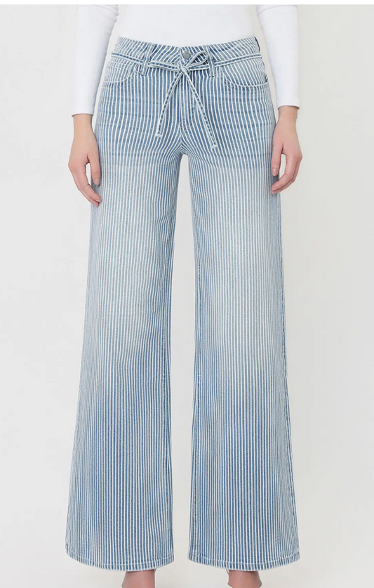 Stripe Olivia Jeans
