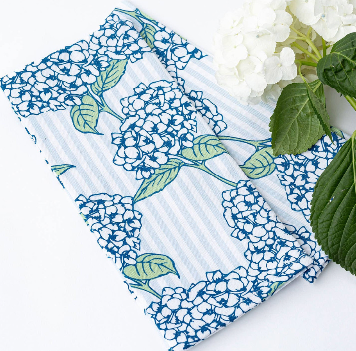 Hydrangea Stem Towel
