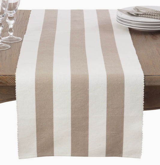 Natural Stripe Runner