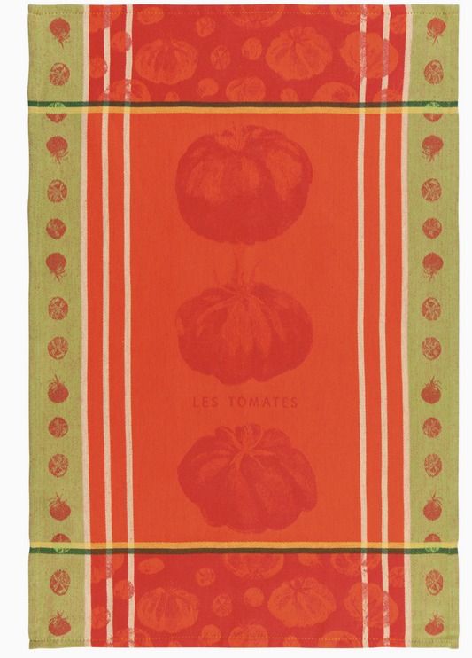 Heirloom Tomatoes Jacquard Dishtowel