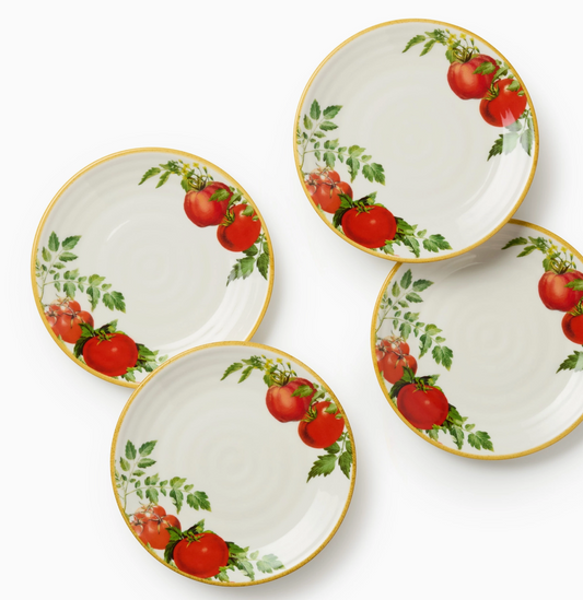 Pomodoro Canape Plates