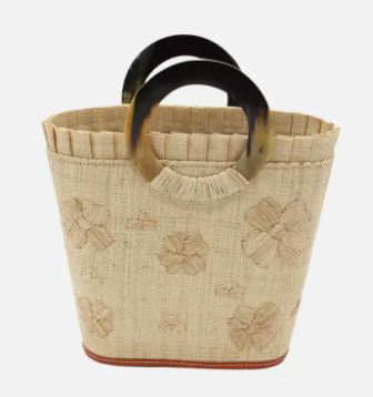 Tulum Straw Bucket Handbag