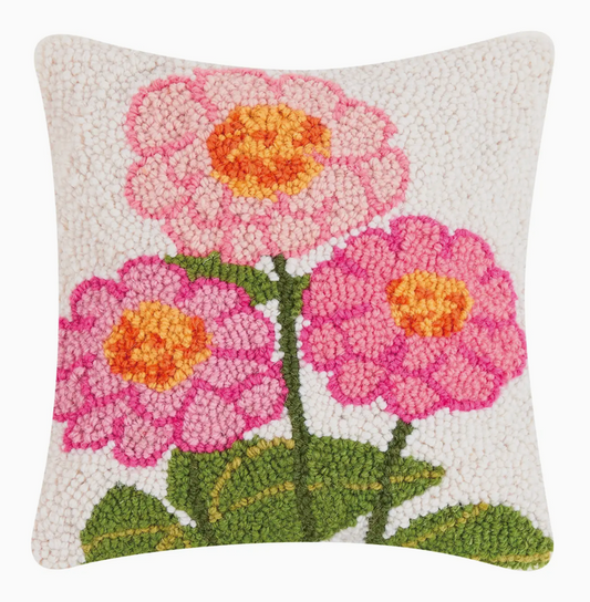 Zinnia Hook Pillow