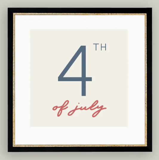4th of July Framed Print