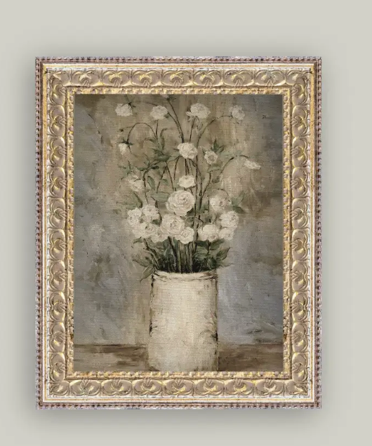 Long Stem Roses Framed Print