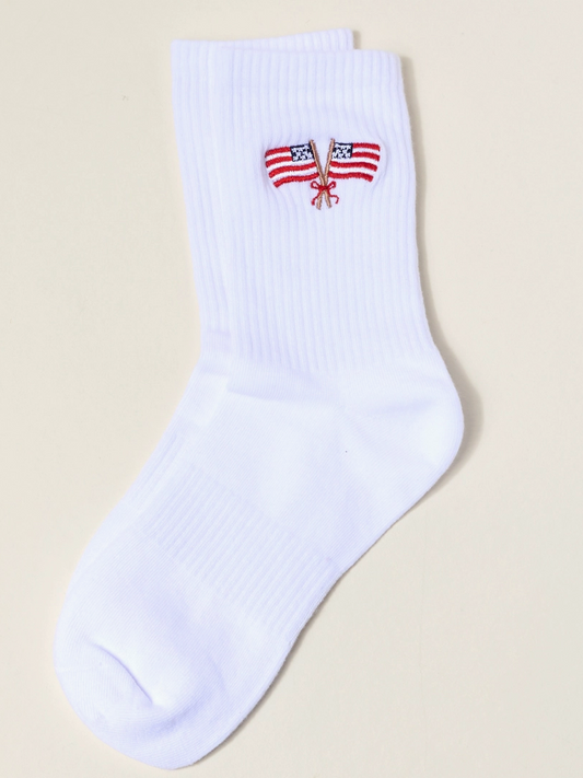 American Flag Socks