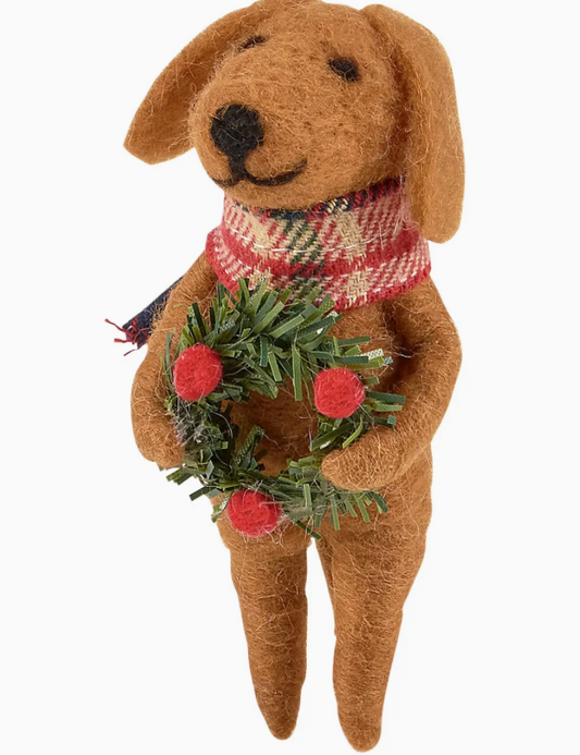 Wreath Dog Critter