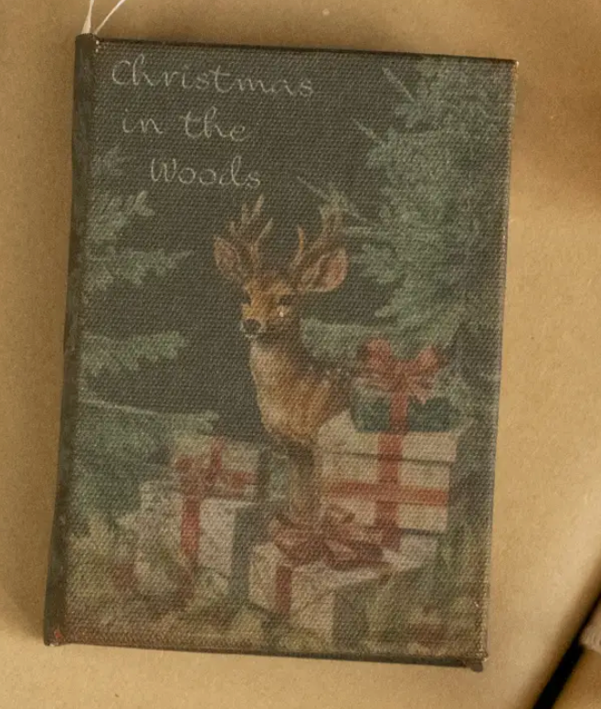 Christmas in the Woods Journal Ornament