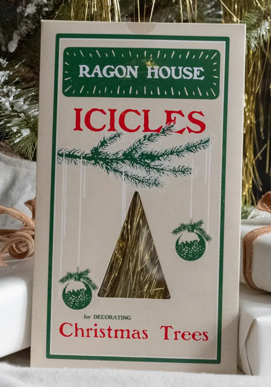 Metallic Gold Icicles