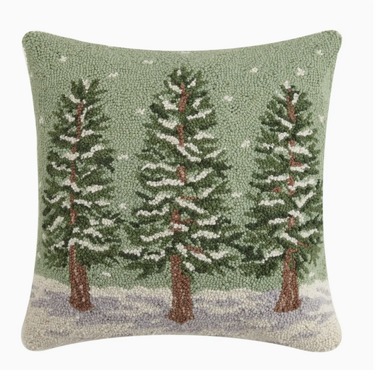 Winter Trees Hook Pillow