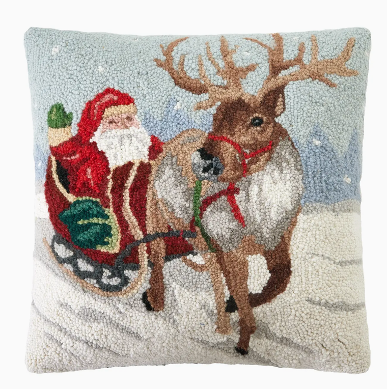 Hello Santa Hook Pillow