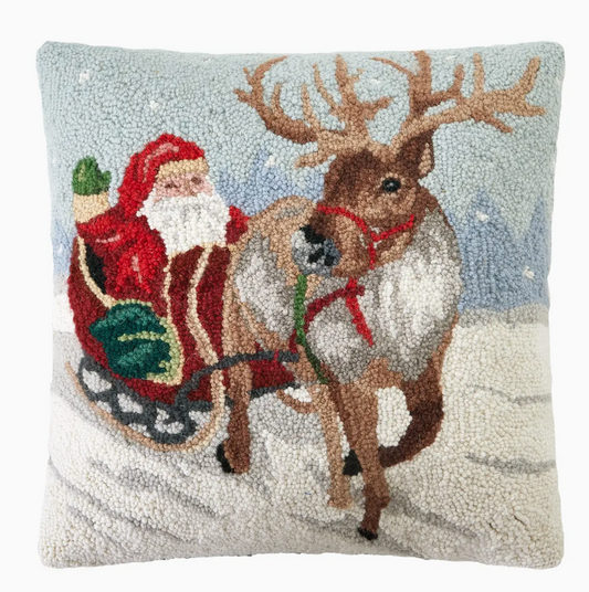 Hello Santa Hook Pillow