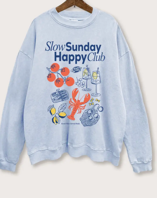 Slow Sunday Lobster Sweatshirt