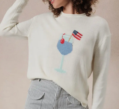 4th of July Drink Sweater