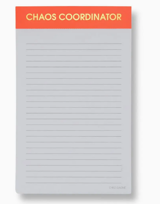 Chaos Coordinator Notepad