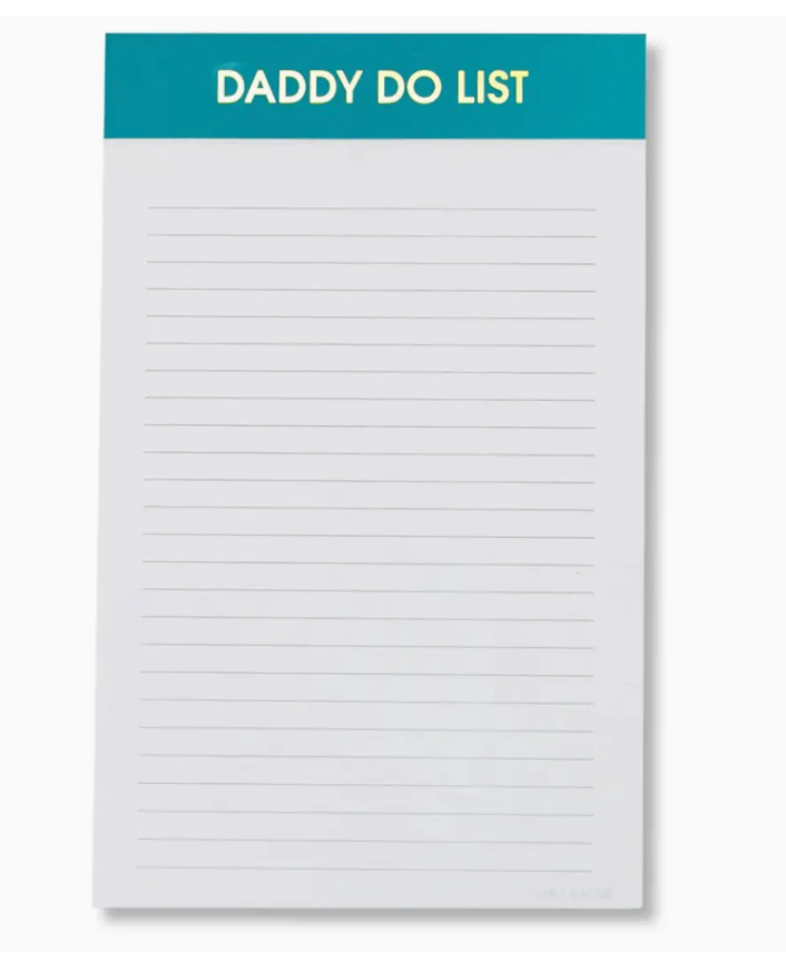 Daddy Do List Notepad