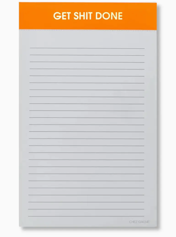 Get Shit Done Notepad