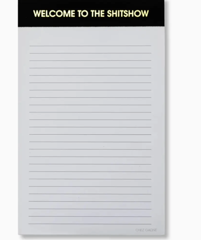 Welcome to the Shitshow Notebok