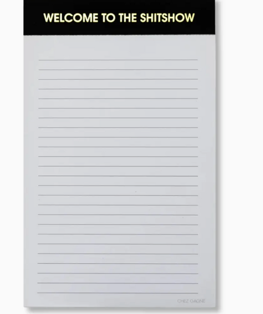 Welcome to the Shitshow Notebok