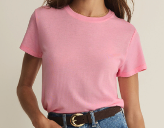Z Supply Pink Tourist Tee Pink