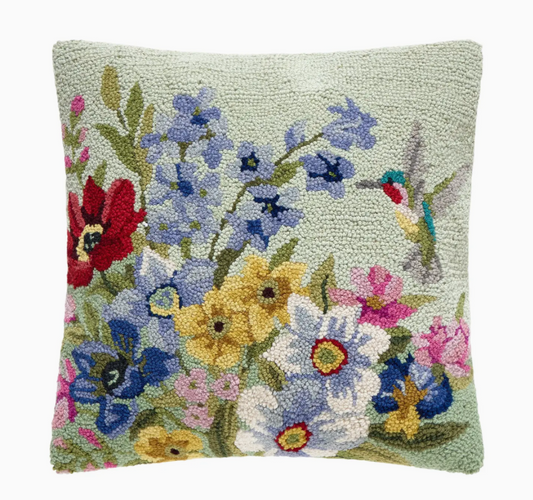 Mix Color Flowers Hook Pillow
