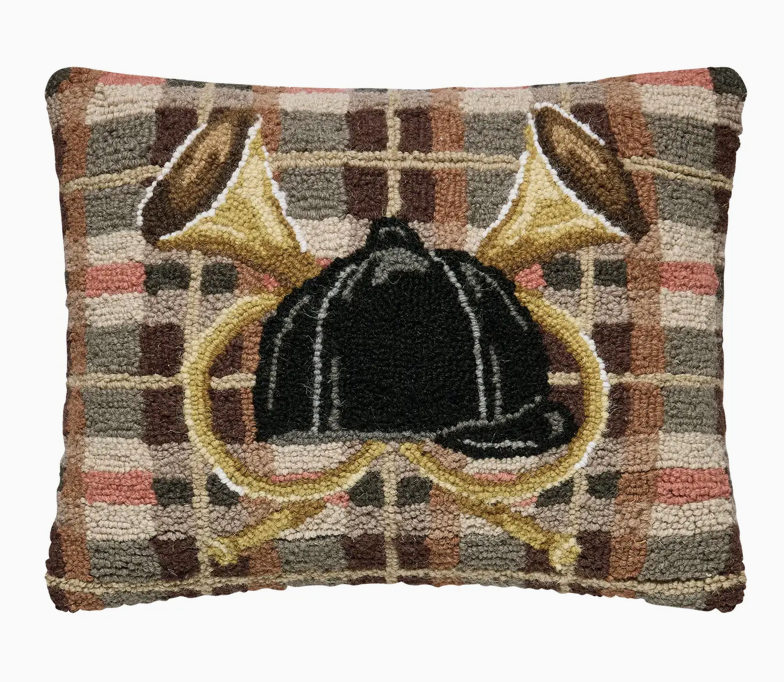 Bugle Crest Hook Pillow