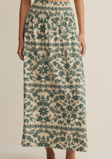 Z Supply Leya Tera Paisley Maxi Skirt