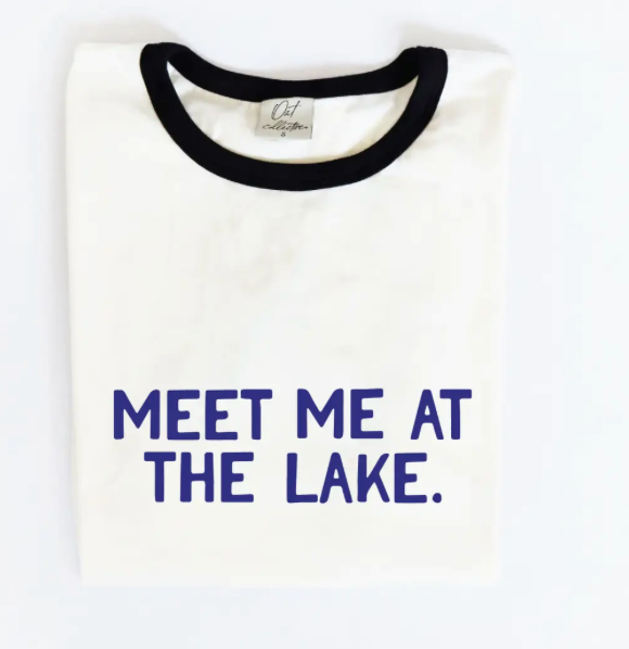 "Meet Me at the Lake" Short Sleeve Top
