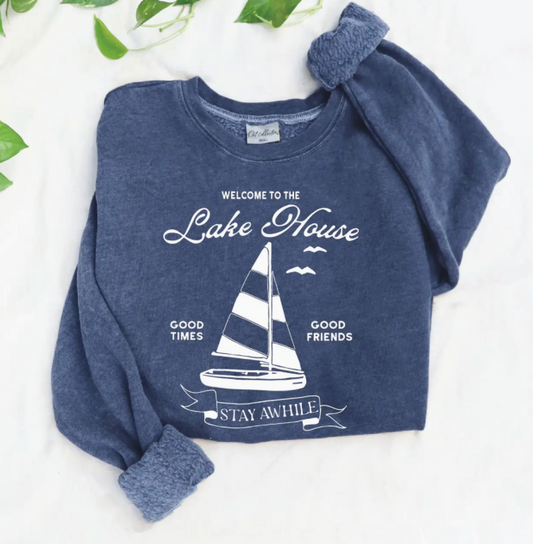 Welcome to the Lake House Sweatshirt