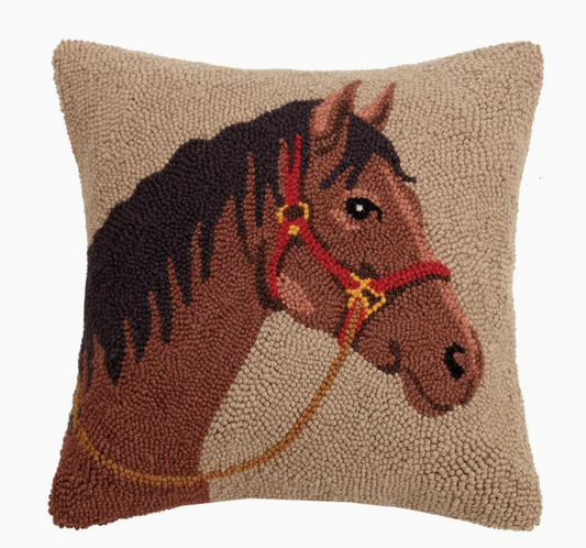 Horse Hook Pillow