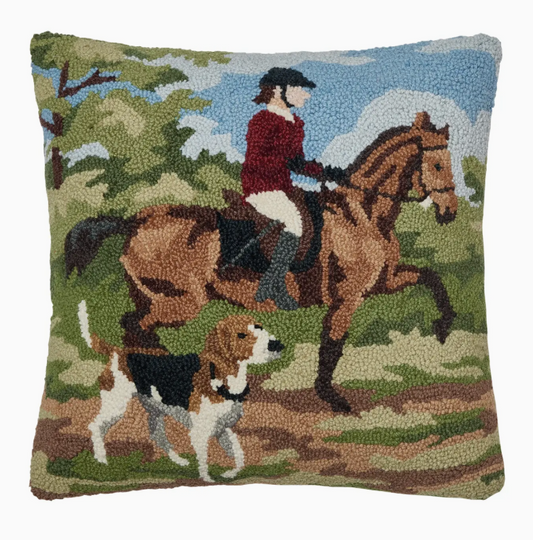 The Hunt Hook Pillow