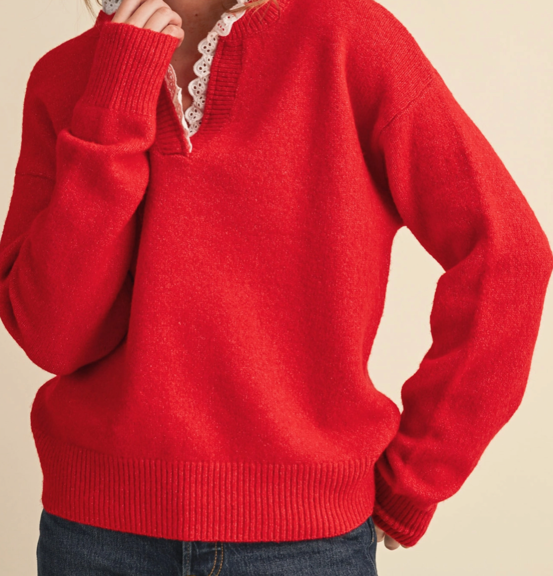 Red Sweater