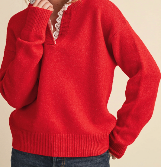 Red Sweater
