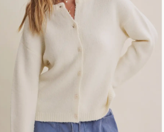 Ivory Cardigan