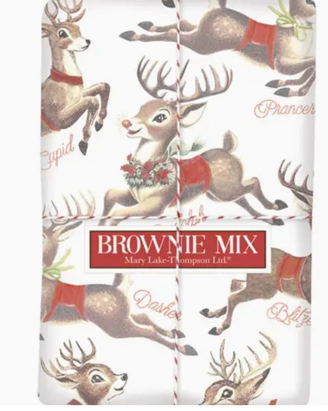 Retro Reindeer Brownie Mix