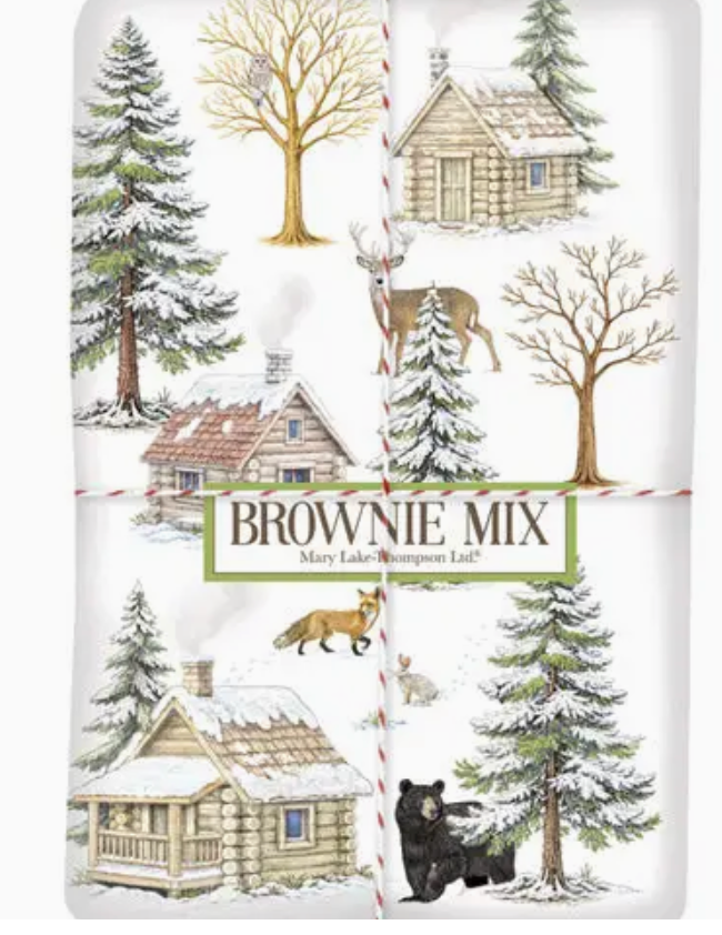 Winter Cabin Scatter Brownie Mix