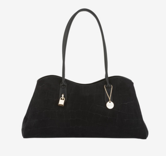 Alex Max Pattern Black Bag