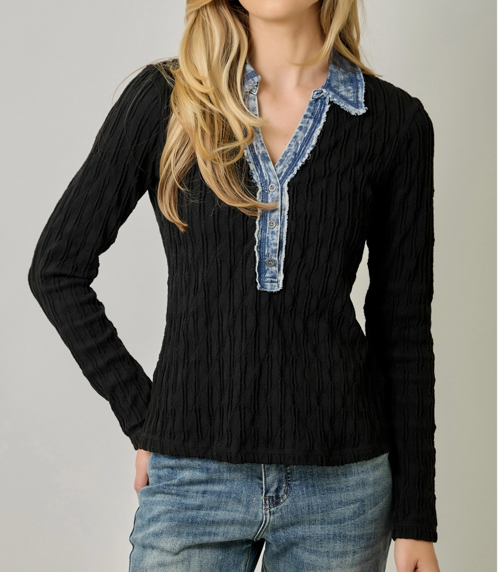 Molly Top Black