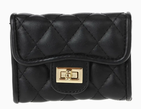 Black Credit Card Holder