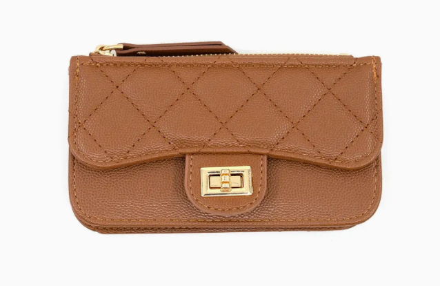 Tan Keychain Wallet