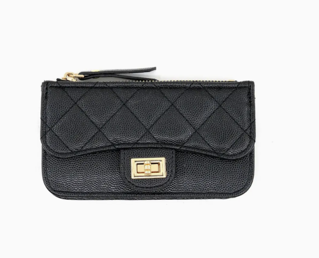Black Keychain Wallet