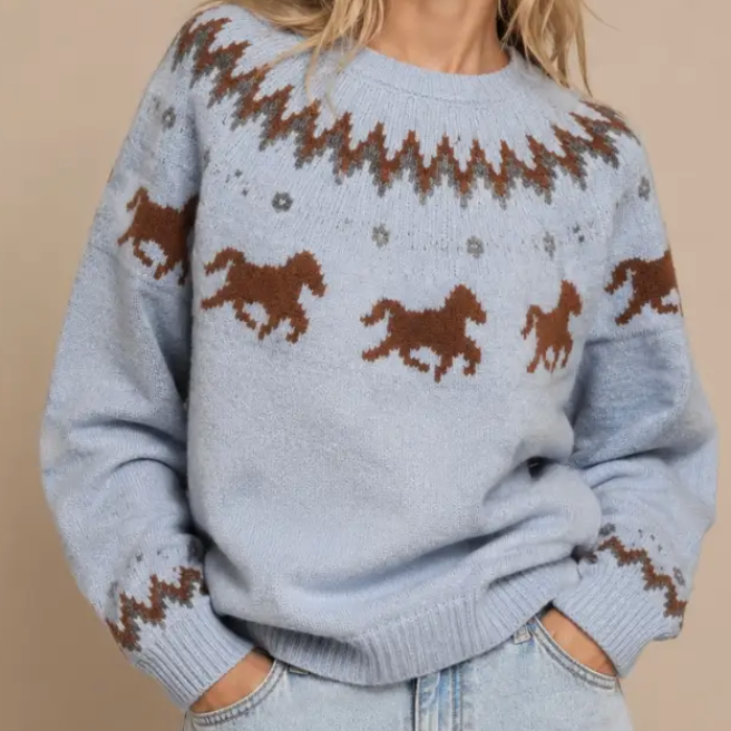 Wild Horses Sweater