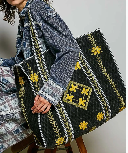Charcoal Tote