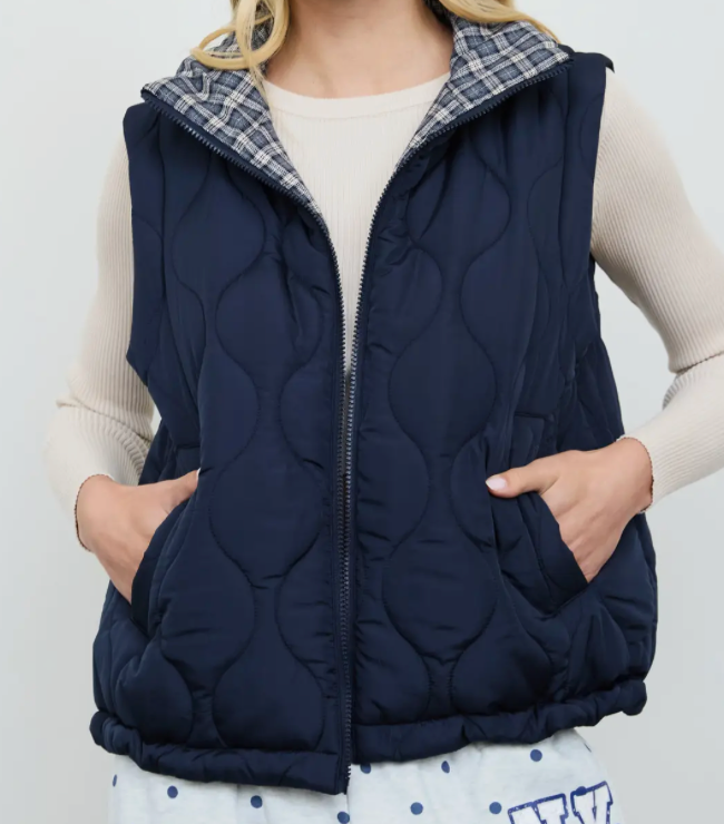 Navy Vest