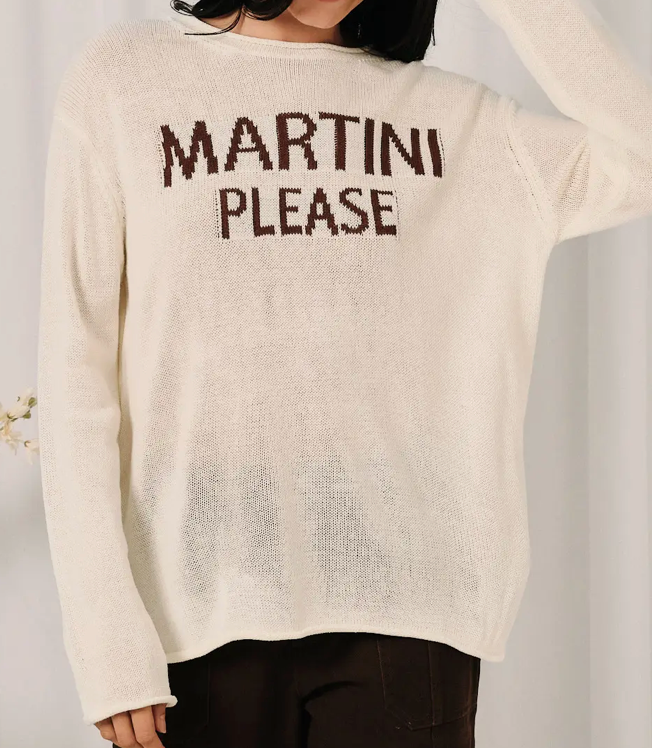Martini Please Sweater