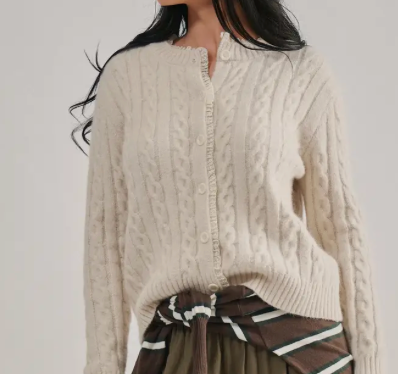 Cable Knit Cardigan