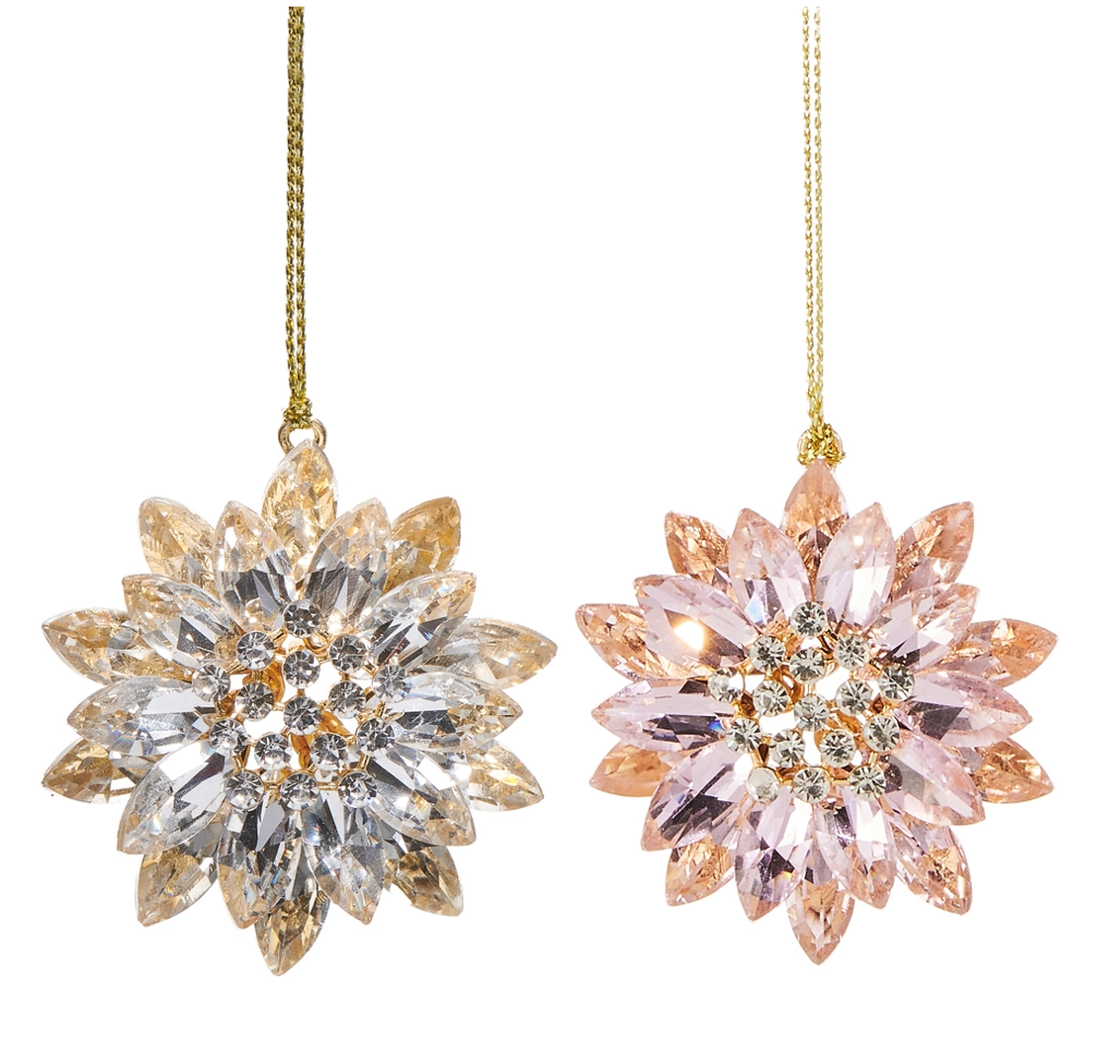Pastel Jeweled Brooch