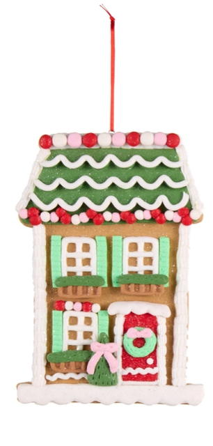 Gingerbread Patisserie House Ornament